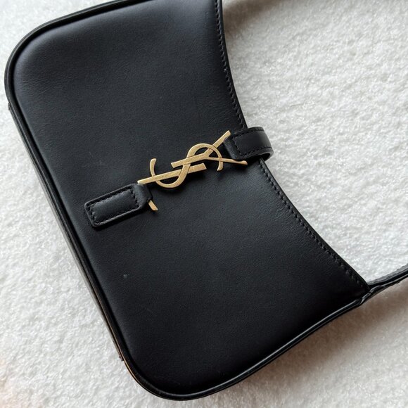 SAINT LAURENT le 5 à 7 mini in smooth leather - Picture 5 of 11